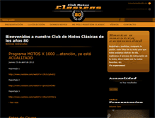 Tablet Screenshot of motosclasicasdelos80s.com